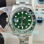 Swiss Clone THB Factory New Rolex Left-Handed GMT-Master II Green Face 4131 Automatic Watch 